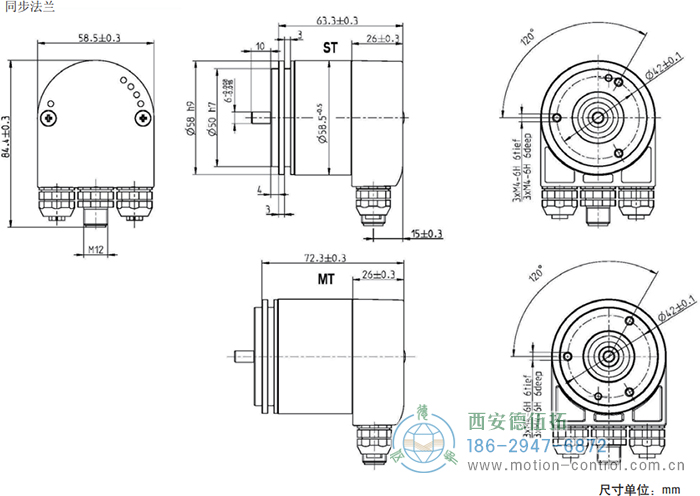 AC58-EtherCAT光电绝对值通用编码器外形及安装尺寸(同步法兰) - 在线免费福利,--精品一区二区,精品------人人,国产亚洲精品麻豆一二三区,亚洲高清视频一区,亚洲综合另类第一页,清纯小仙女jk白丝----,狠狠--激情-