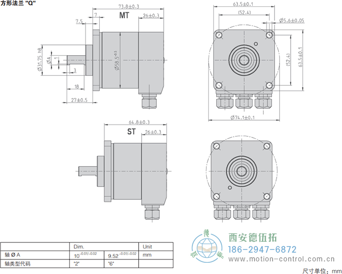 AC58-Interbus光电绝对值通用编码器外形及安装尺寸(方形法兰Q) - 在线免费福利,--精品一区二区,精品------人人,国产亚洲精品麻豆一二三区,亚洲高清视频一区,亚洲综合另类第一页,清纯小仙女jk白丝----,狠狠--激情-