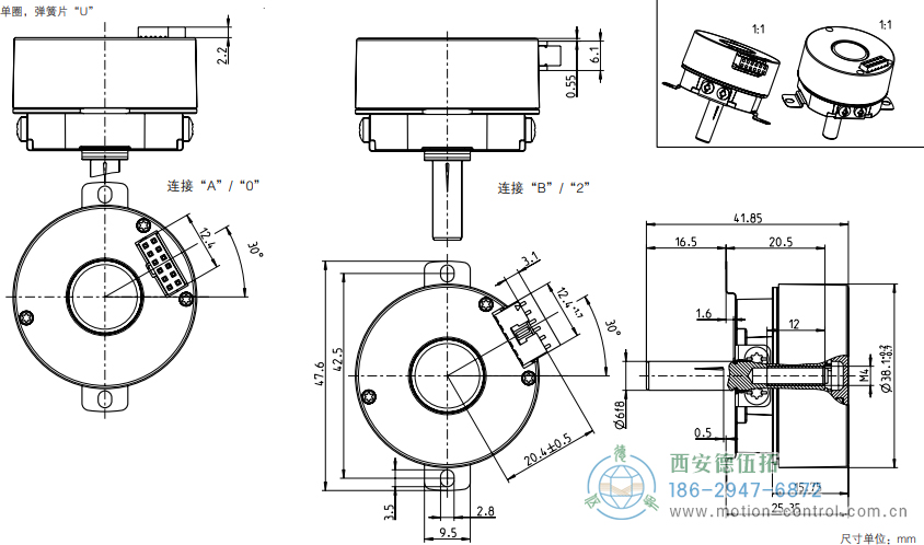 AD34光电绝对值电机反馈编码器外形及安装尺寸(单圈，弹簧片U) - 在线免费福利,--精品一区二区,精品------人人,国产亚洲精品麻豆一二三区,亚洲高清视频一区,亚洲综合另类第一页,清纯小仙女jk白丝----,狠狠--激情-