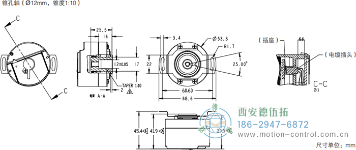 HC53光电电机反馈编码器外形及安装尺寸(锥孔轴) - 在线免费福利,--精品一区二区,精品------人人,国产亚洲精品麻豆一二三区,亚洲高清视频一区,亚洲综合另类第一页,清纯小仙女jk白丝----,狠狠--激情-
