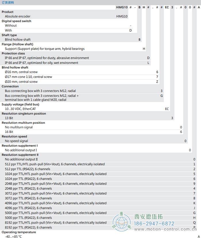 HMG10-B - EtherCAT绝对值重载编码器订货选型参考(盲孔型或锥孔型) - 在线免费福利,--精品一区二区,精品------人人,国产亚洲精品麻豆一二三区,亚洲高清视频一区,亚洲综合另类第一页,清纯小仙女jk白丝----,狠狠--激情-