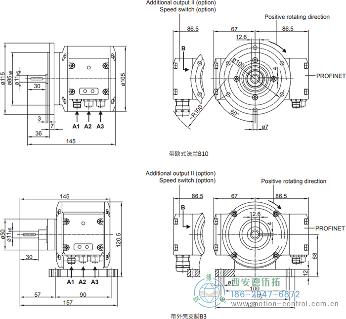 PMG10 - PROFINET绝对值重载编码器外形及安装尺寸(ø11 mm实心轴，带欧式法兰B10或外壳支脚 (B3)) - 在线免费福利,--精品一区二区,精品------人人,国产亚洲精品麻豆一二三区,亚洲高清视频一区,亚洲综合另类第一页,清纯小仙女jk白丝----,狠狠--激情-