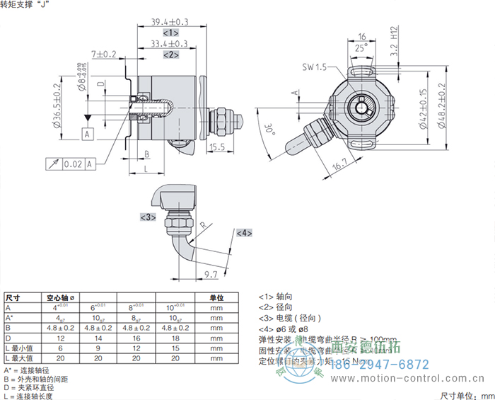 RI36-H空心轴光电增量通用编码器外形及安装尺寸(转矩支撑J) - 在线免费福利,--精品一区二区,精品------人人,国产亚洲精品麻豆一二三区,亚洲高清视频一区,亚洲综合另类第一页,清纯小仙女jk白丝----,狠狠--激情-