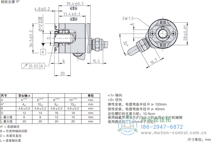 RI36-H空心轴光电增量通用编码器外形及安装尺寸(转矩支撑F) - 在线免费福利,--精品一区二区,精品------人人,国产亚洲精品麻豆一二三区,亚洲高清视频一区,亚洲综合另类第一页,清纯小仙女jk白丝----,狠狠--激情-