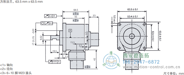 RI58-O/RI58-T实心轴光电增量通用编码器外形及安装尺寸(方形法兰，63.5mm×63.5mm) - 在线免费福利,--精品一区二区,精品------人人,国产亚洲精品麻豆一二三区,亚洲高清视频一区,亚洲综合另类第一页,清纯小仙女jk白丝----,狠狠--激情-