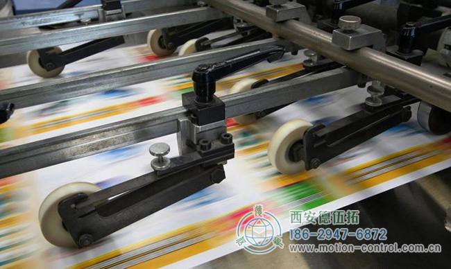 磁性旋转编码器确保印刷设备中同步滚轴的运动