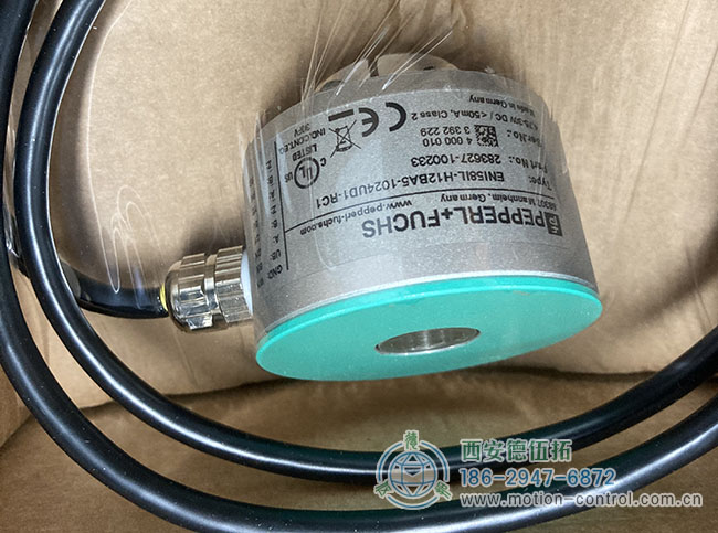 图为P+F的一款正余弦编码器照片