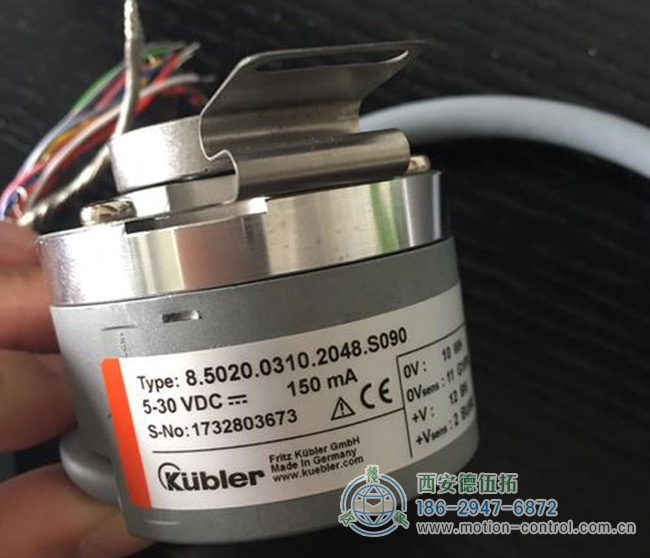 图为一款库伯勒多圈绝对值编码器实物照片 图为一款库伯勒多圈绝对值编码器实物照片