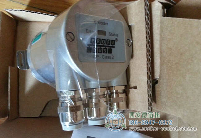 图为博思特Profibus接口的编码器照片