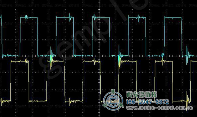 图为某增量编码器的脉冲波形图