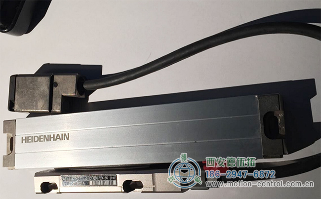 图为HEIDENHAIN海德汉光栅尺实物照片