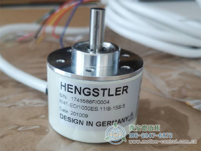 图为1000脉冲的亨士乐轻载编码器照片